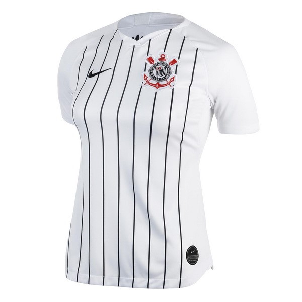 Camiseta Corinthians Paulista 1ª Mujer 2019-2020 Blanco